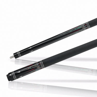 JFlowers Valen Prime Pool Cue with Elephant Wrap and Carbon Shaft