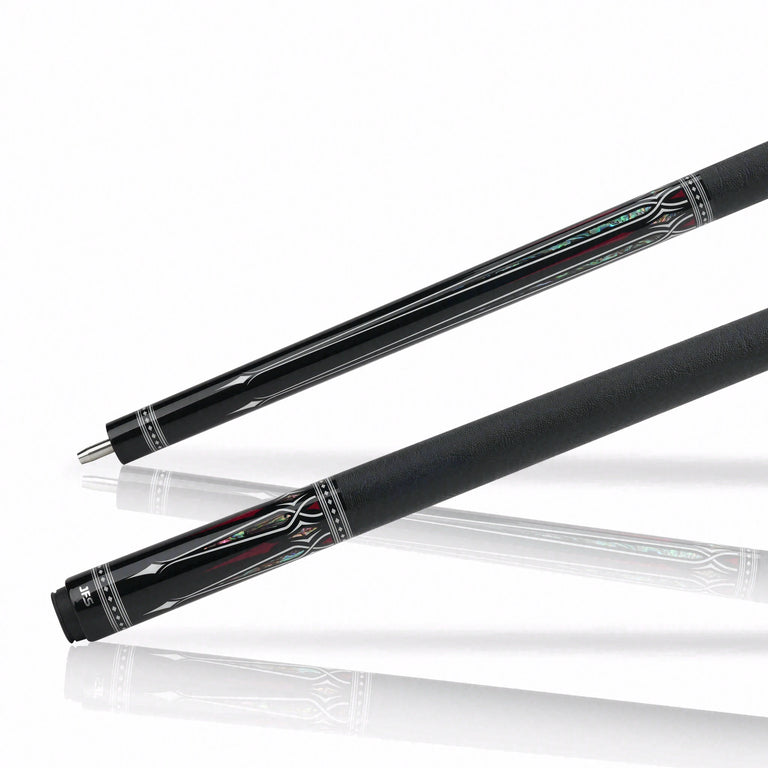 JFlowers Valen Prime Pool Cue with Elephant Wrap and Carbon Shaft