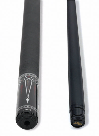 JFlowers Valen Prime Pool Cue with Elephant Wrap and Carbon Shaft