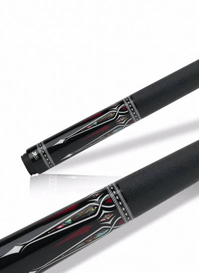 JFlowers Valen Prime Pool Cue with Elephant Wrap and Carbon Shaft