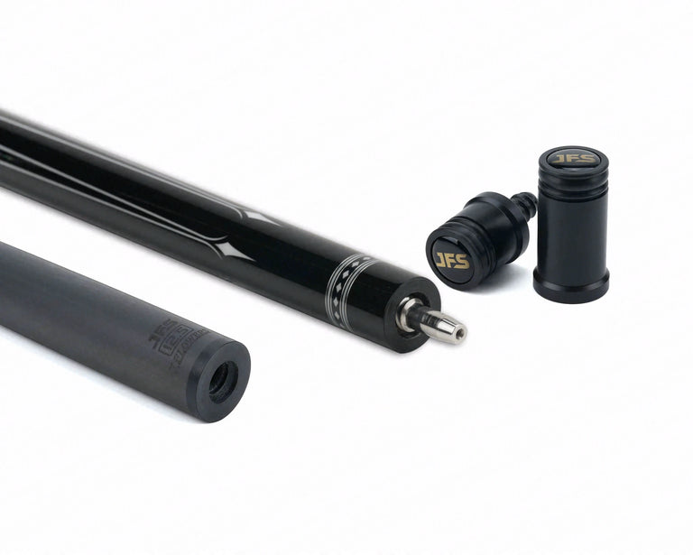 JFlowers Valen Prime Pool Cue with Elephant Wrap and Carbon Shaft