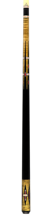 Meucci 21st Century 5 Natural - No Bands - Black Wrap Pool Cue