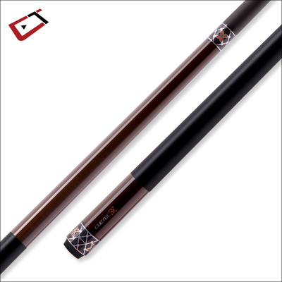 Cuetec 95-122U Cynergy X Amber Pool Cue with Black Poly Wrap