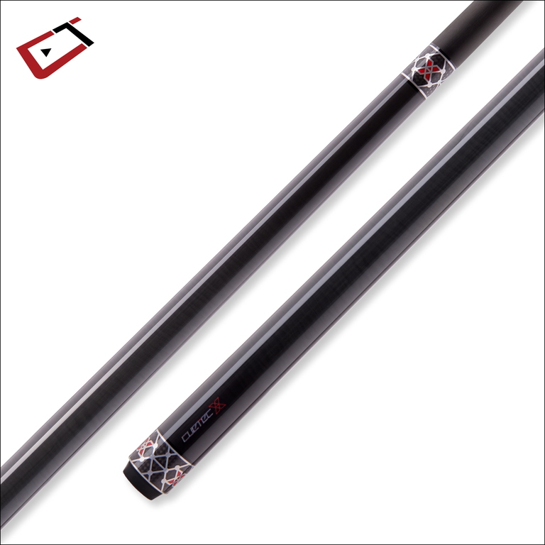 Cuetec 95-120 Cynergy X Raw Black No-Wrap Cue