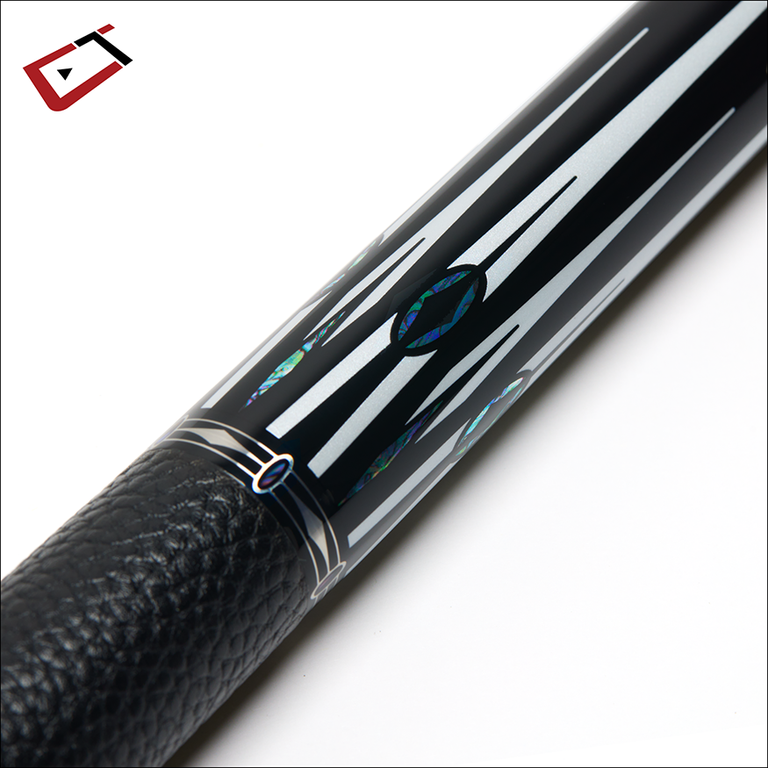 Cuetec Cynergy SVB Gen II Black Play Cue with Leather Wrap