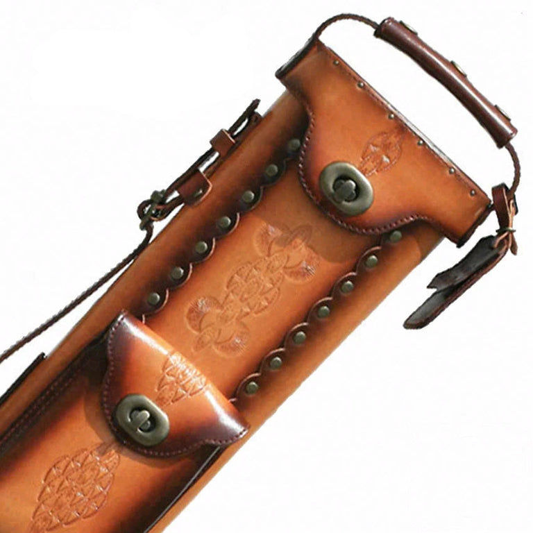 Instroke Saddle 2X4 DO3 Dark Brown Air Brushed Case