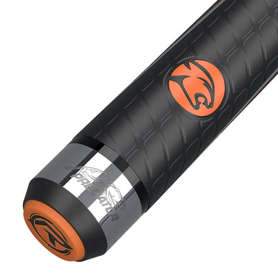 Predator BK Rush Flare Orange  Break Cue - Sport Wrap