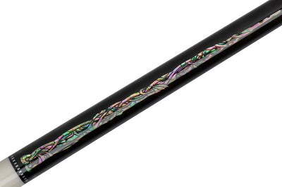 Predator Limited Edition Ebony with Gordian Knot Inlays No Wrap Pool Cue - Radial