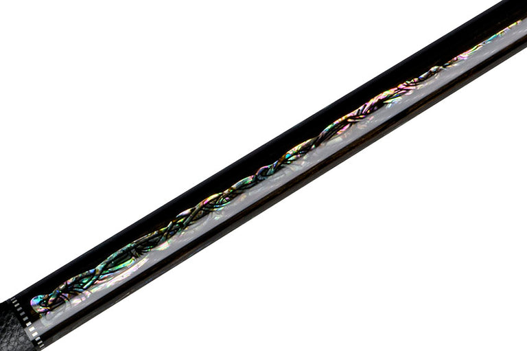 Predator Limited Edition Ebony with Gordian Knot Inlays and Luxe Leather Wrap - Radial