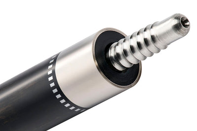 Predator Limited Edition Ebony with Gordian Knot Inlays and Luxe Leather Wrap - Radial