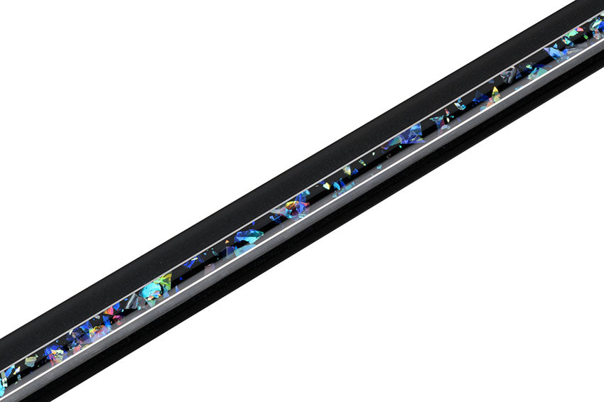 Predator P3 Galaxy Metallic Black with Galaxy Stripes Pool Cue