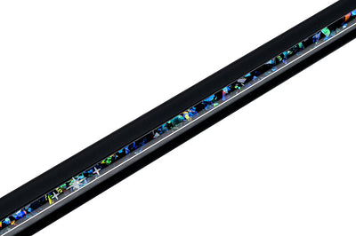 Predator P3 Galaxy Metallic Black with Galaxy Stripes No Wrap Pool Cue - Uni-loc