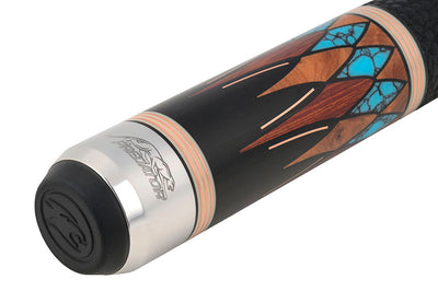 Predator Virtuoso Series Turquoise Pool Cue - Uni-Loc