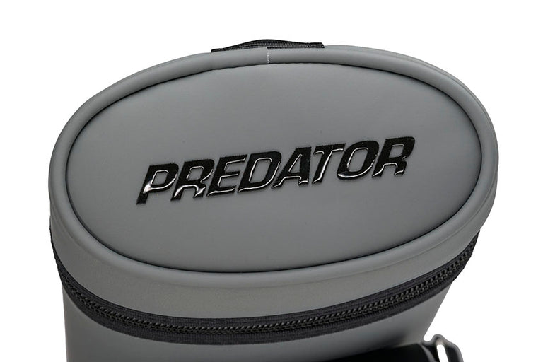 Predator Roadline Gray and Black 2x4 Hard Pool Cue Case - C24GRYBLKH