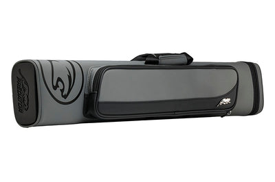 Predator Roadline Gray and Black 3x5 Hard Pool Cue Case - C35GRYBLKH