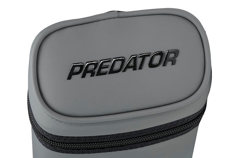 Predator Roadline Gray and Black 3x5 Hard Pool Cue Case - C35GRYBLKH