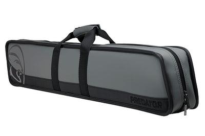 Predator Roadline Gray and Black 4x8 Butterfly Soft Pool Cue Case - C48GRYBLKS
