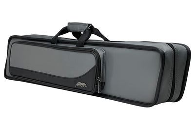 Predator Roadline Gray and Black 4x8 Butterfly Soft Pool Cue Case - C48GRYBLKS