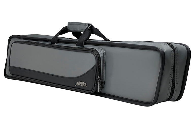 Predator Roadline Gray and Black 4x8 Butterfly Soft Pool Cue Case - C48GRYBLKS