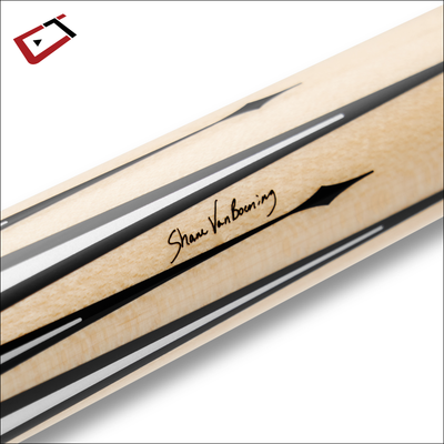 Cuetec Cynergy SVB Gen II Natural Maple Play Cue with Leather Wrap