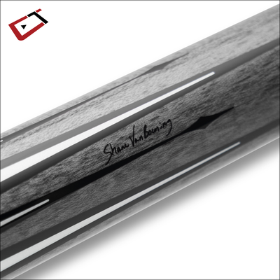 Cuetec Cynergy SVB Gen II Gray Play Cue with Leather Wrap
