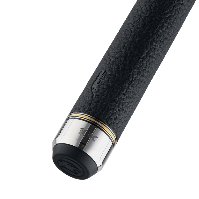 Predator 10K Black Play Cue with Luxe Leather Wrap