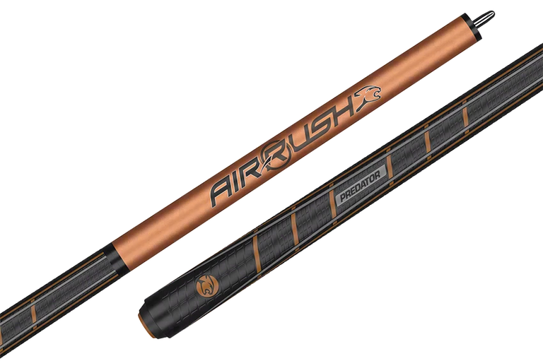 Predator AIR Rush Tiger Eye Rose Gold Sport Wrap Jump Cue