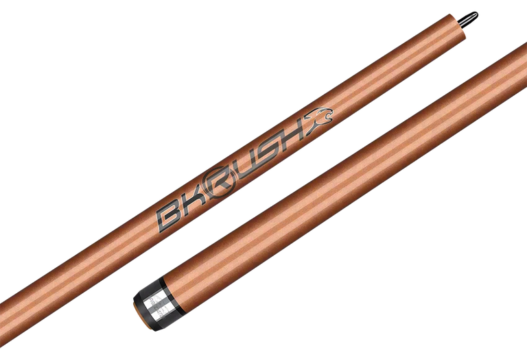 Predator BK RUSH No Wrap Break Cue - Tiger Eye Rose Gold