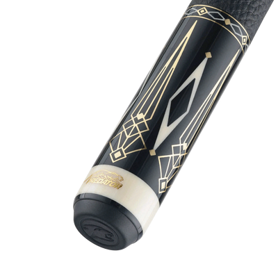 Predator Limited Edition Avant Garde Ebony Play Cue with Luxe Leather Wrap