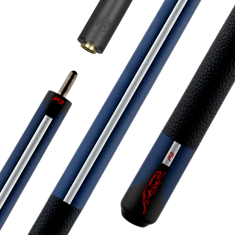 Predator P3 USA Pool Cue with Luxe Leather Wrap - Uni-loc