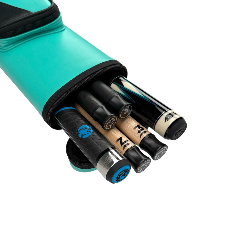 Predator Roadline Teal and Black 3x5 Hard Pool Cue Case - C35TEALBLKH