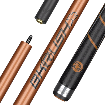 Predator BK RUSH Sport Wrap Break Cue - Tiger Eye Rose Gold