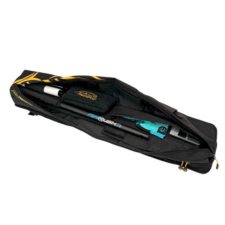 Predator Sport Backpack 3x5 Hard Pool Cue Case - Black/Yellow