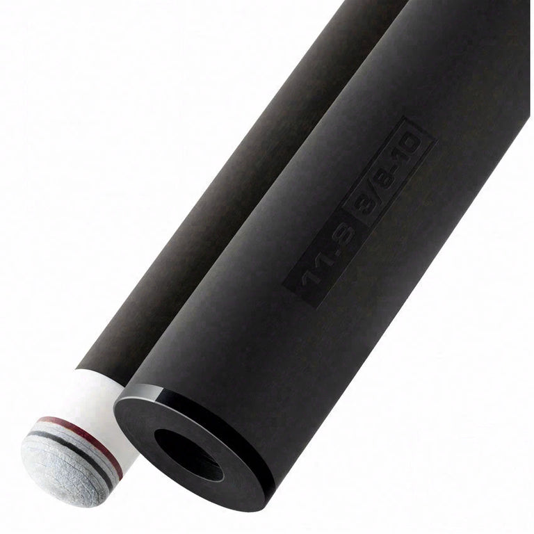 Cuetec Cynergy 3/8 x 10 Thin Collar  Carbon Shaft