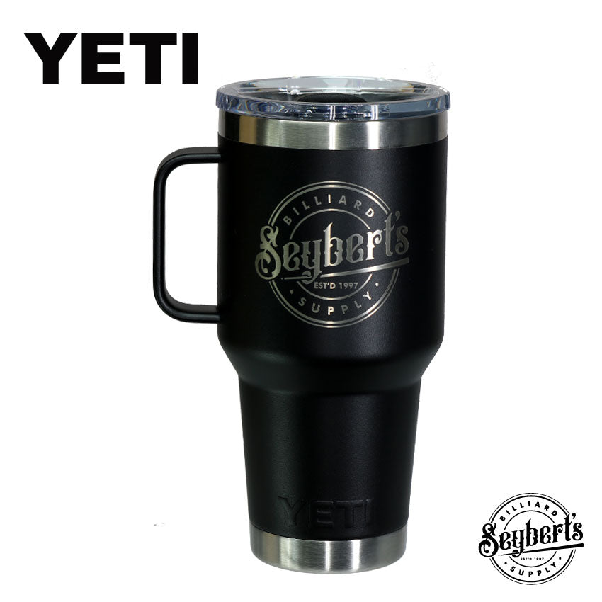 Seyberts Yeti 30 oz Travel Mug W/ Stronghold Lid - Black