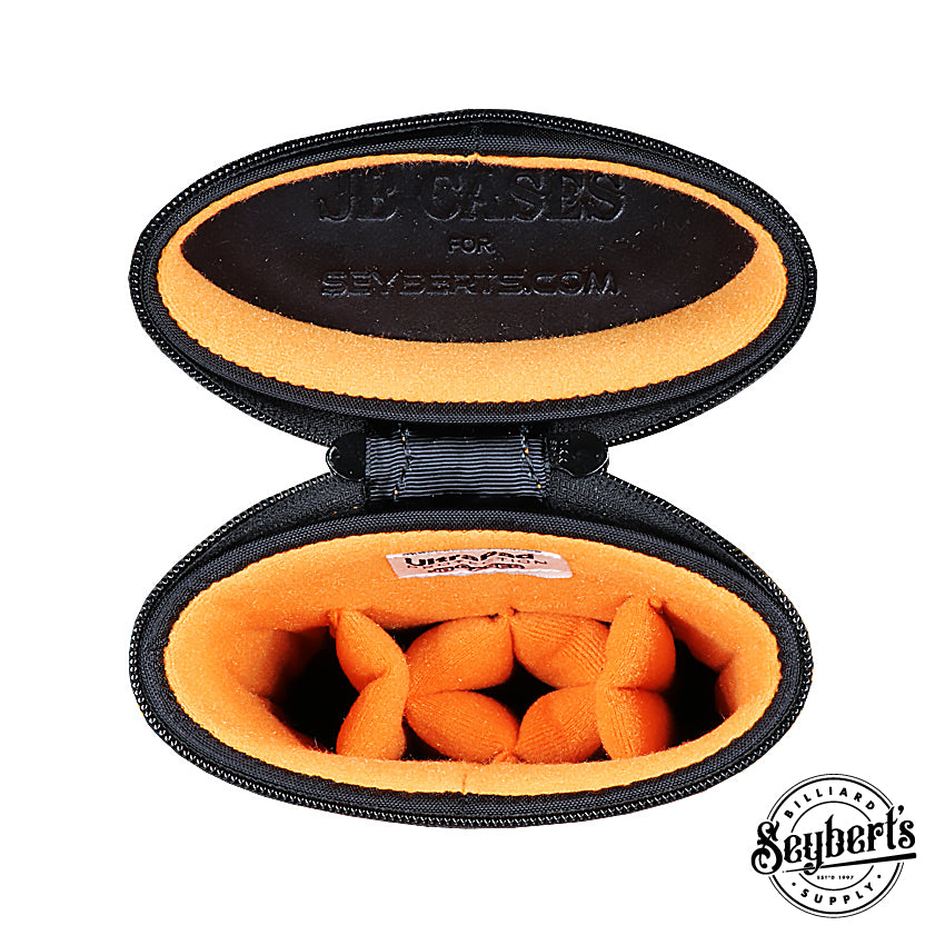 John Barton JB Rugged Black/Orange JB Ultimate Rugged Cue Case