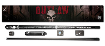 EVO Outlaw Punisher Leather Wrap Pool Cue Maxbing Edition