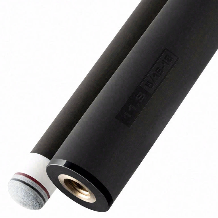 Cuetec Cynergy 5/16 x 18 Thin Collar Carbon Shaft