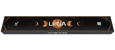 EVO Luna Golden Crest Leather Wrap Pool Cue Maxbing Edition