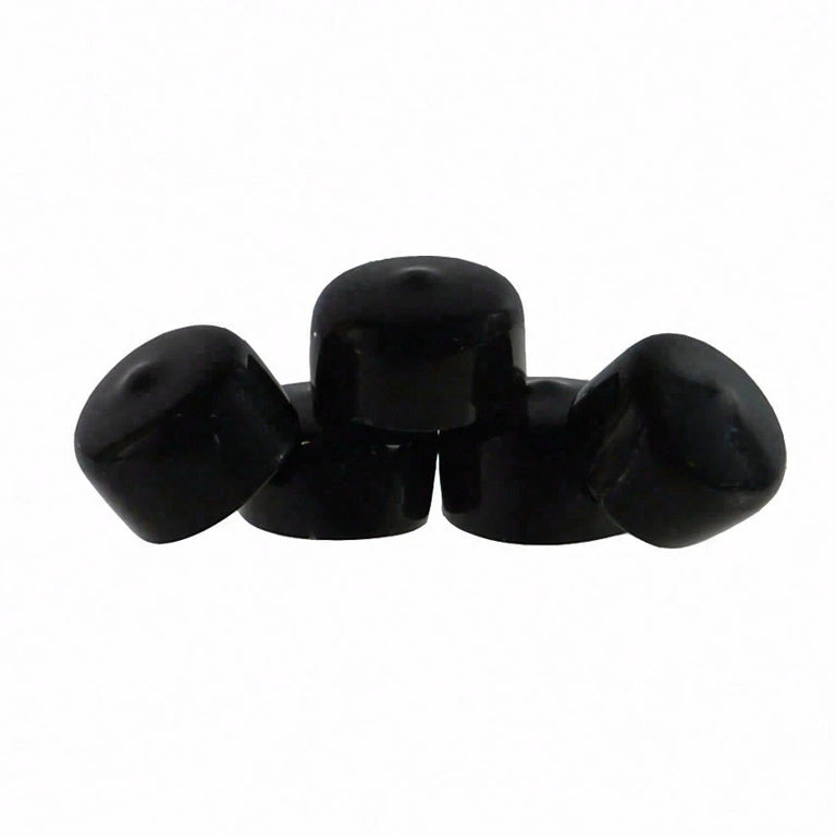 5 Pack Great White Dust Caps