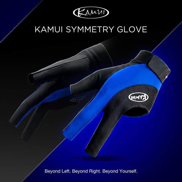 Kamui Blue Symmetry Billiard Glove - Universal Hand