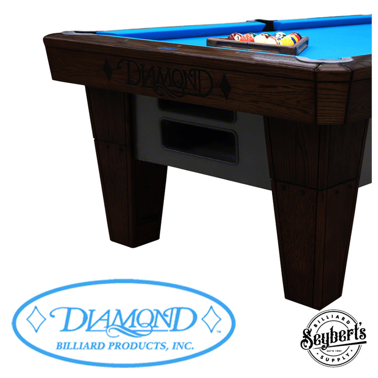 Diamond 7 Foot Pro Am Pool Table - Wood Legs