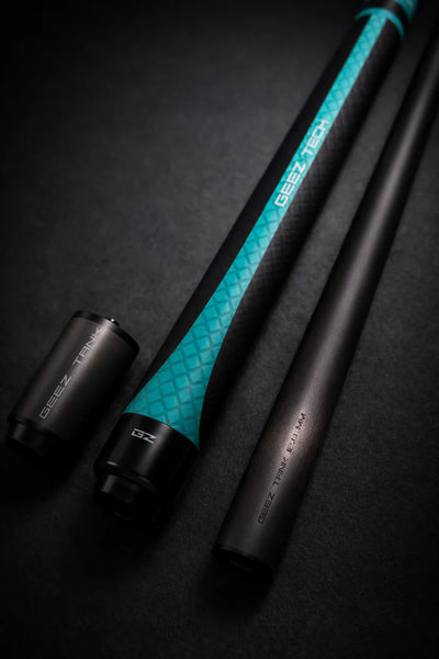 Geez Tank Performance Break Cue with Sport Wrap - Teal Green