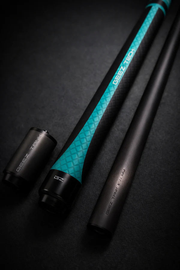 Geez Tank Performance Break Cue with Sport Wrap - Teal Green