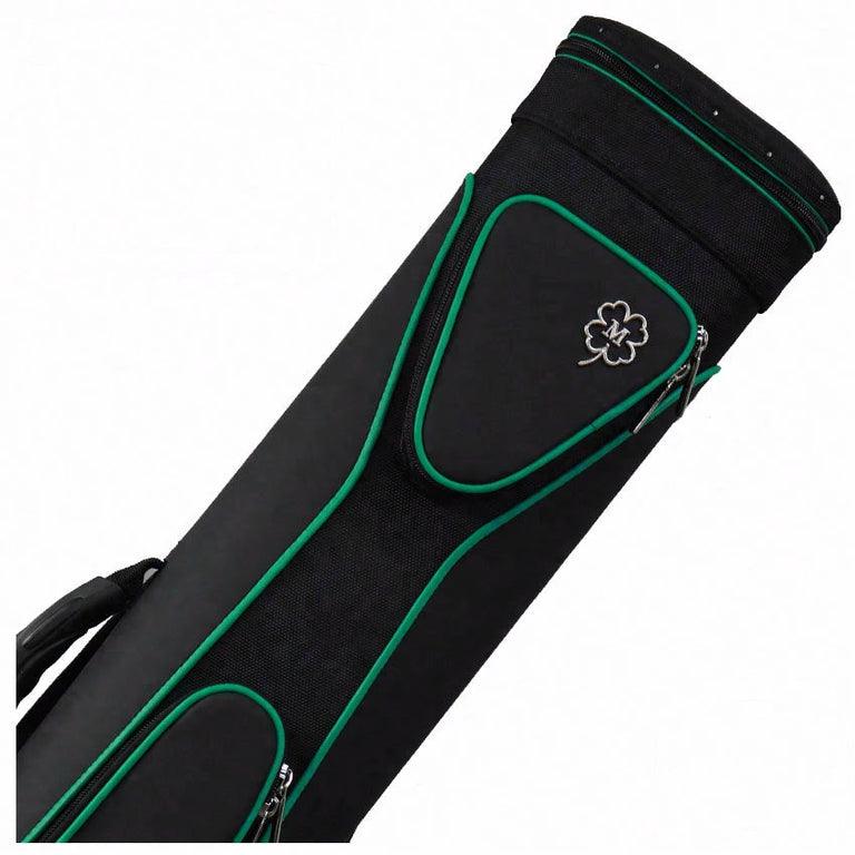 McDermott Tournament Collection Black/Green 4x6 Sport Pool Cue Case - 750942