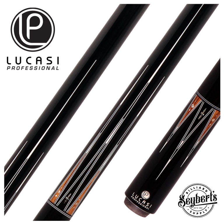 Lucasi Professional OD Series Ebony 10 Thread Play Cue