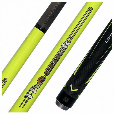Little Monster Classic Green Impact Break Cue with Carbon Fiber Shaft