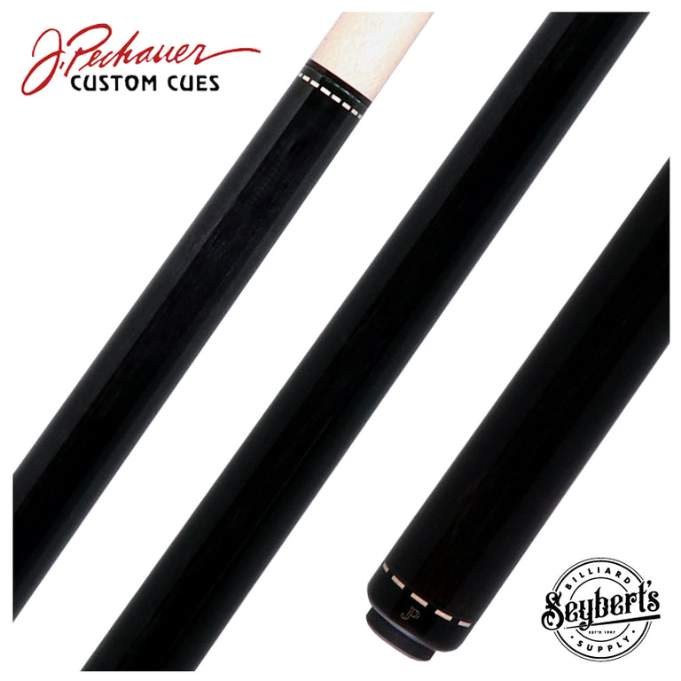 Pechauer JP T Series Ebony-Stained Maple No Wrap Pool Cue