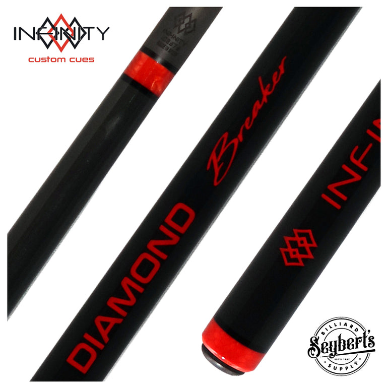 Infinity Diamond Breaker Carbon Fiber Break Cue - Magma