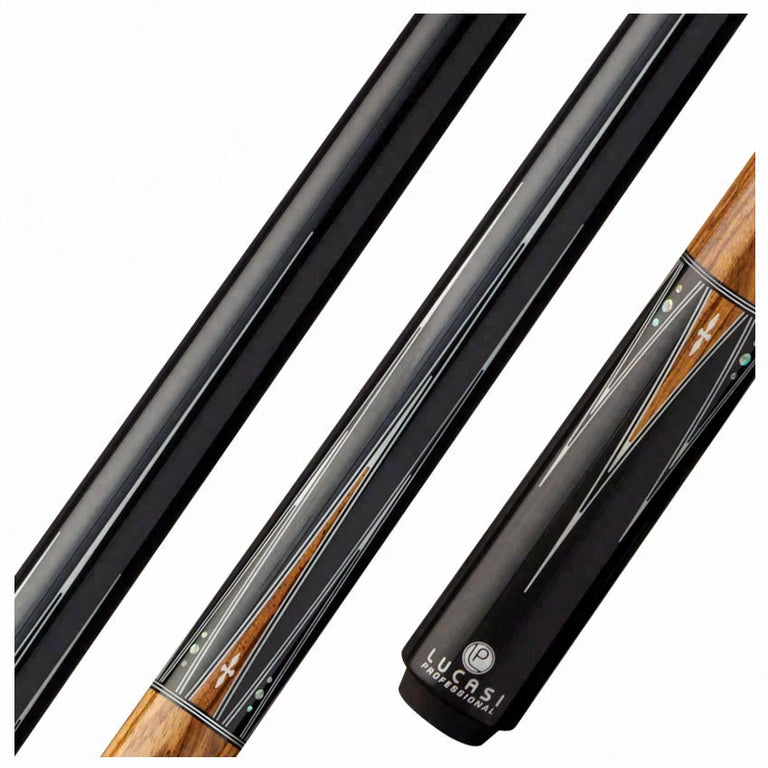 Lucasi Professional OD Series Zebrawood 10 Thread Play Cue